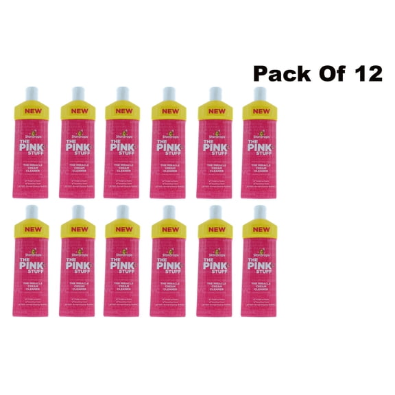The Pink Stuff The Miracle Cream Cleaner, 500 ml Pack of 12
