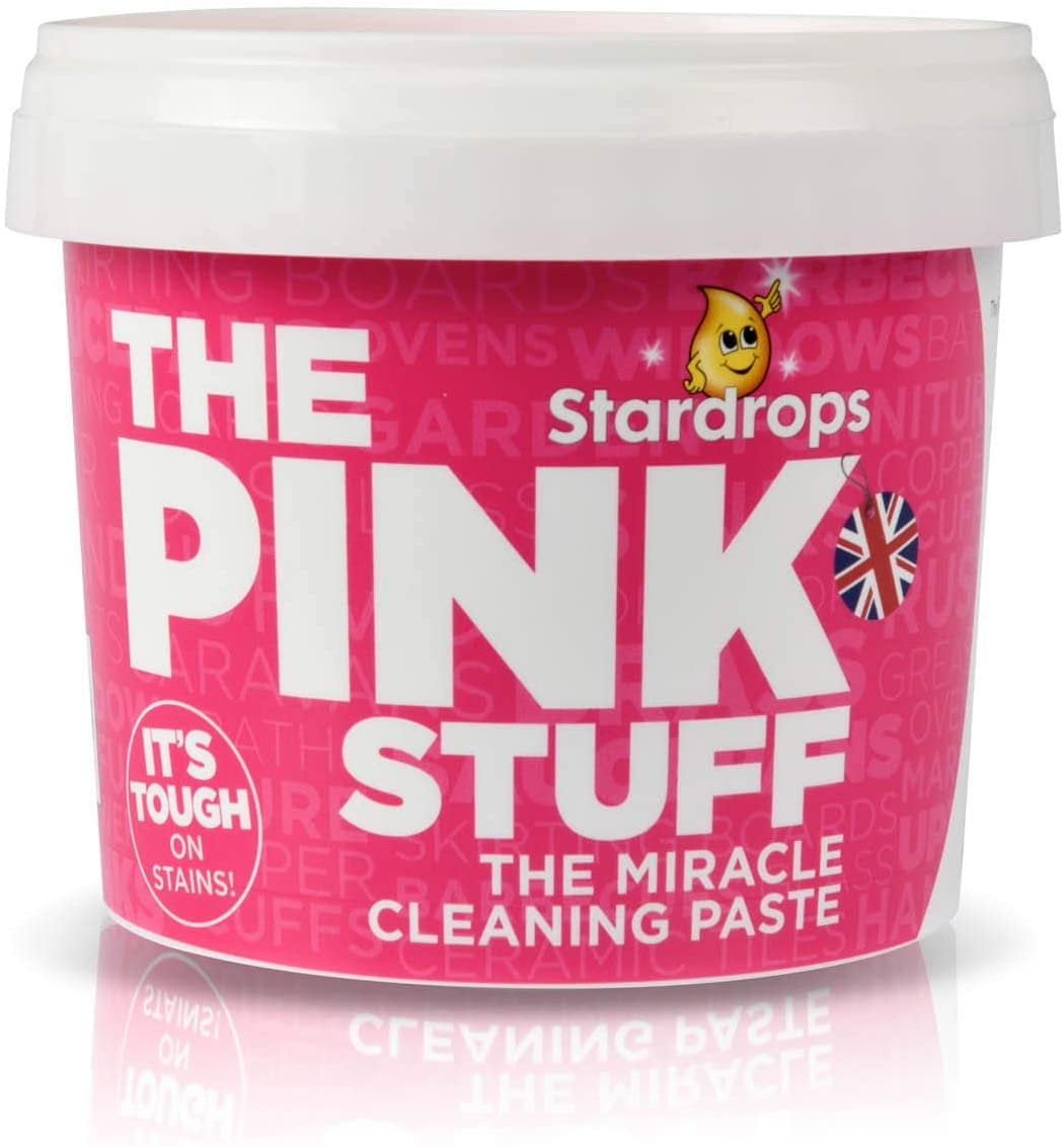The Pink Stuff Cleaning Paste & Broozy Microfiber Cleaning Cloth Bundle -  All Purpose Cleaner Kit to Effectively Deep Clean Nearly Any Surface Quickly