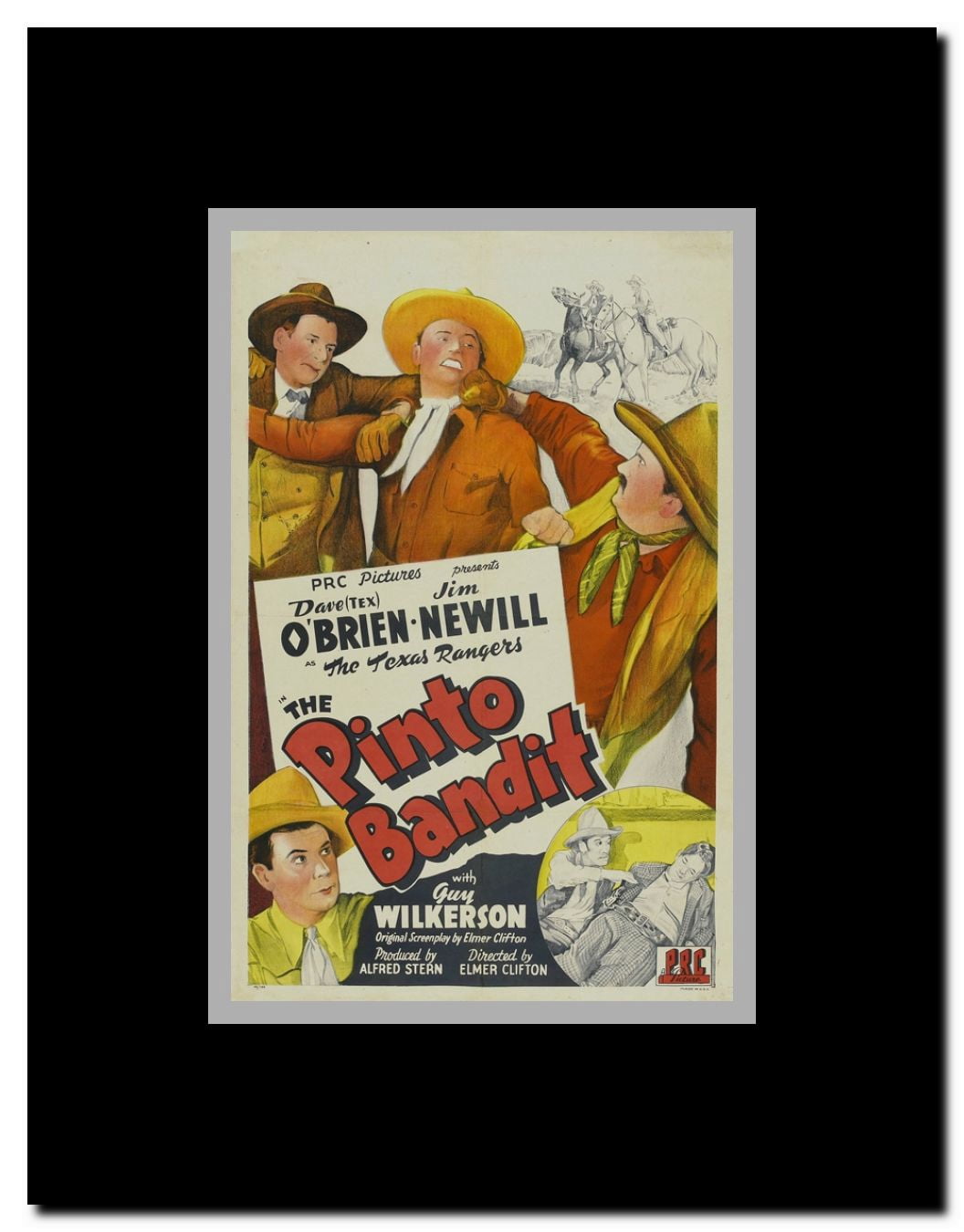 The Pinto Bandit Framed Movie Poster
