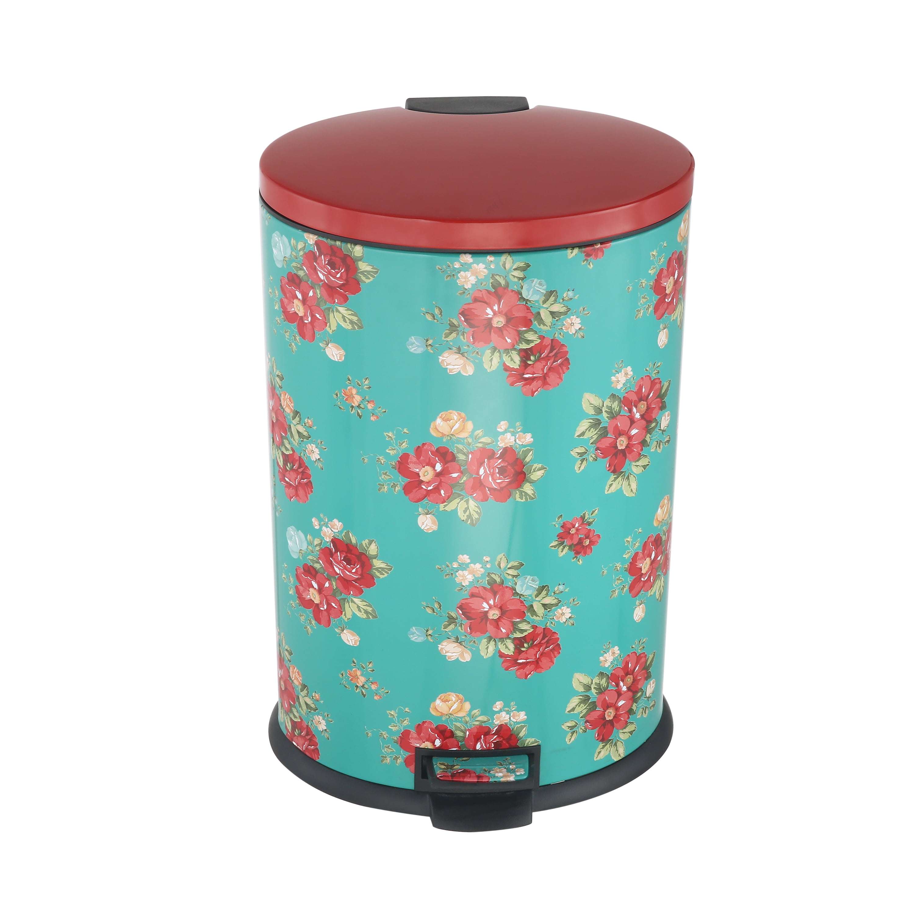 The Pioneer Woman Breezy Blossom 1.3 Gallon Stainless Steel Round