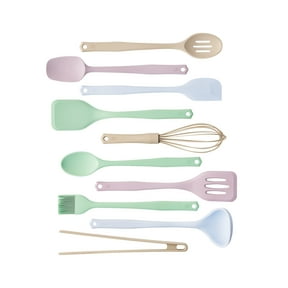 The Pioneer Woman 10-Piece Silicone Cooking Utensils Set, Multicolor