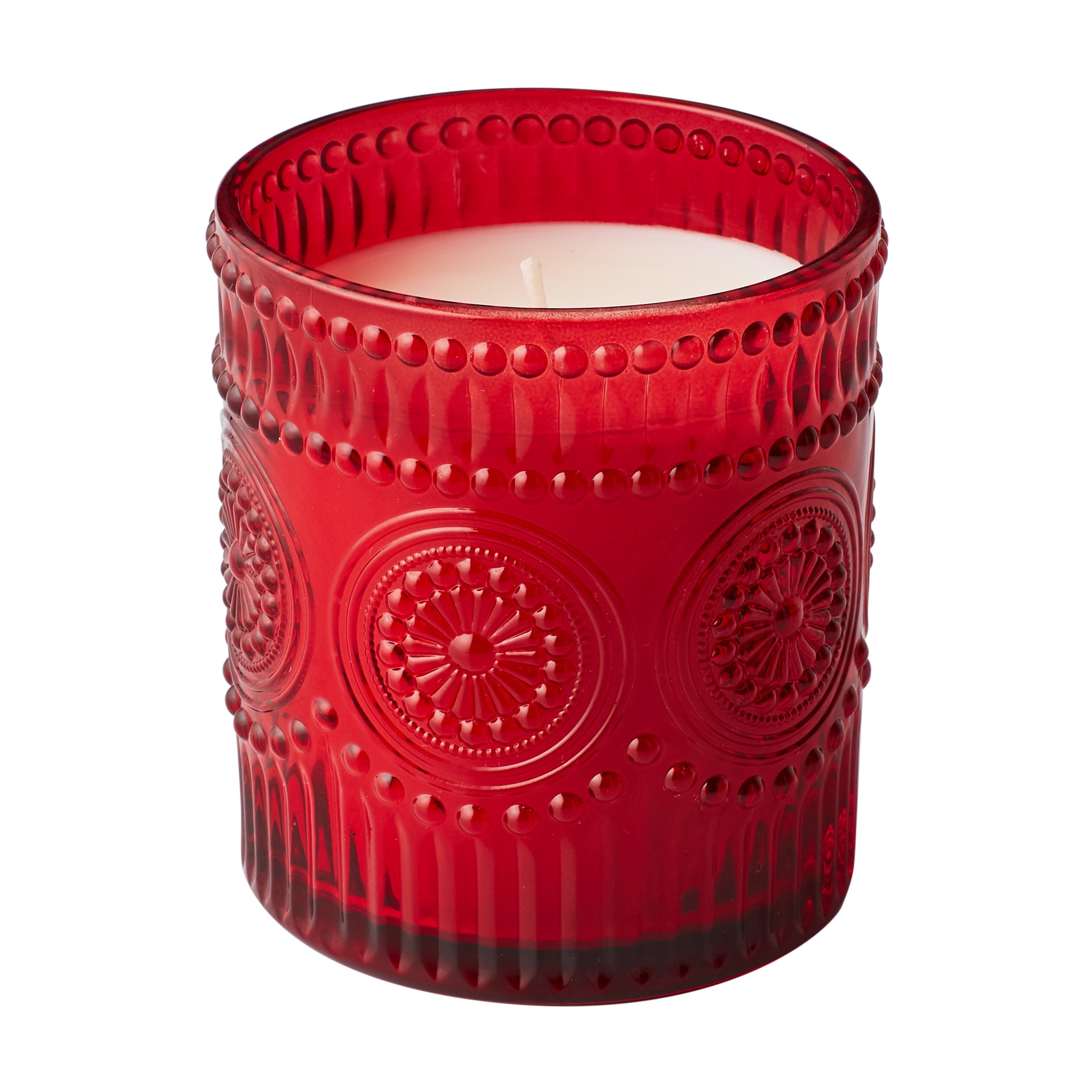 The Pioneer Woman Adeline Collection Peony Rose Candle, 12 oz, Reusable Glass