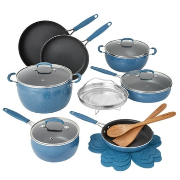 Pioneer Woman Ree Drummond Collection - 10-Piece Kitchen Pots & Pan Set ...