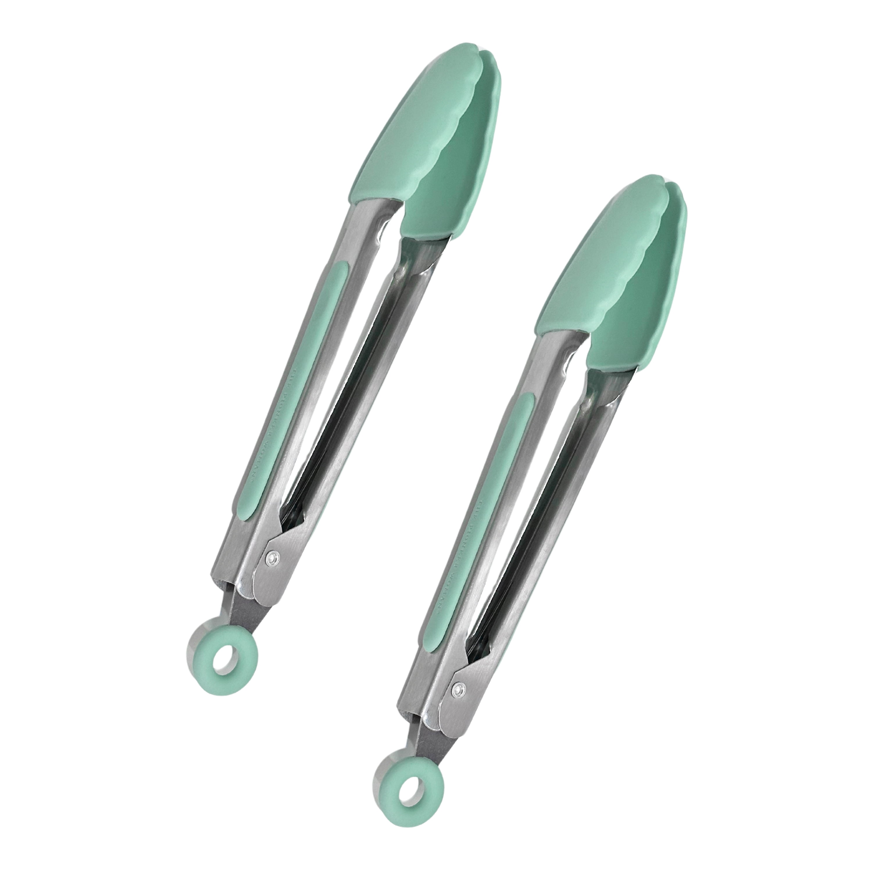 The Pioneer Woman 2-Piece Stainless Steel Mini Serving Tong Set, Green - Walmart.com