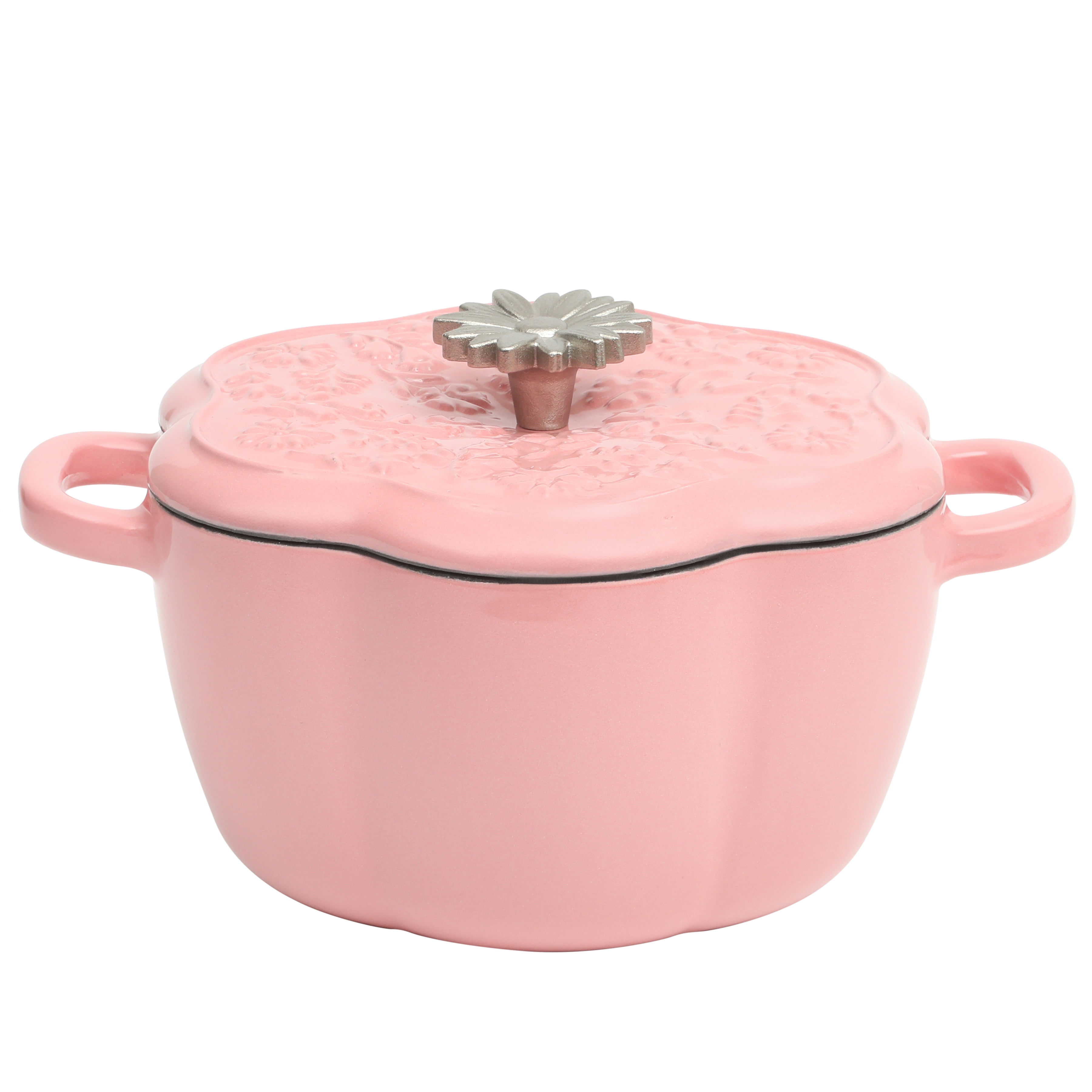 The Pioneer Woman 2-Quart Enamel Cast Iron Dutch Oven Pot with Lid