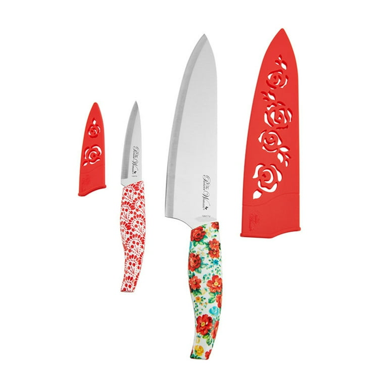 Pioneer woman vintage floral cutlery deals set