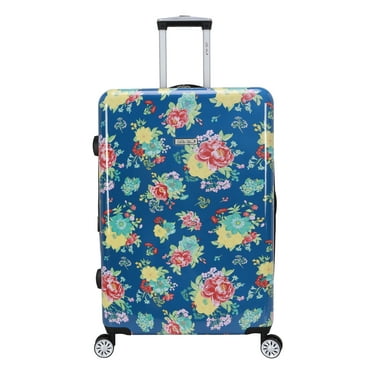 The Pioneer Woman 27-inch Hardside Checked Luggage, Fancy Flourish