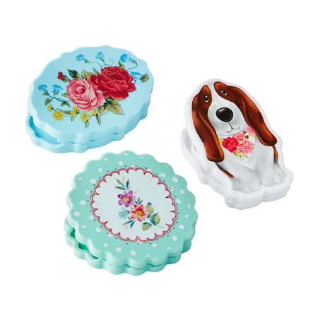 The Pioneer Woman 3-Piece Bag Clip Set, Multicolor
