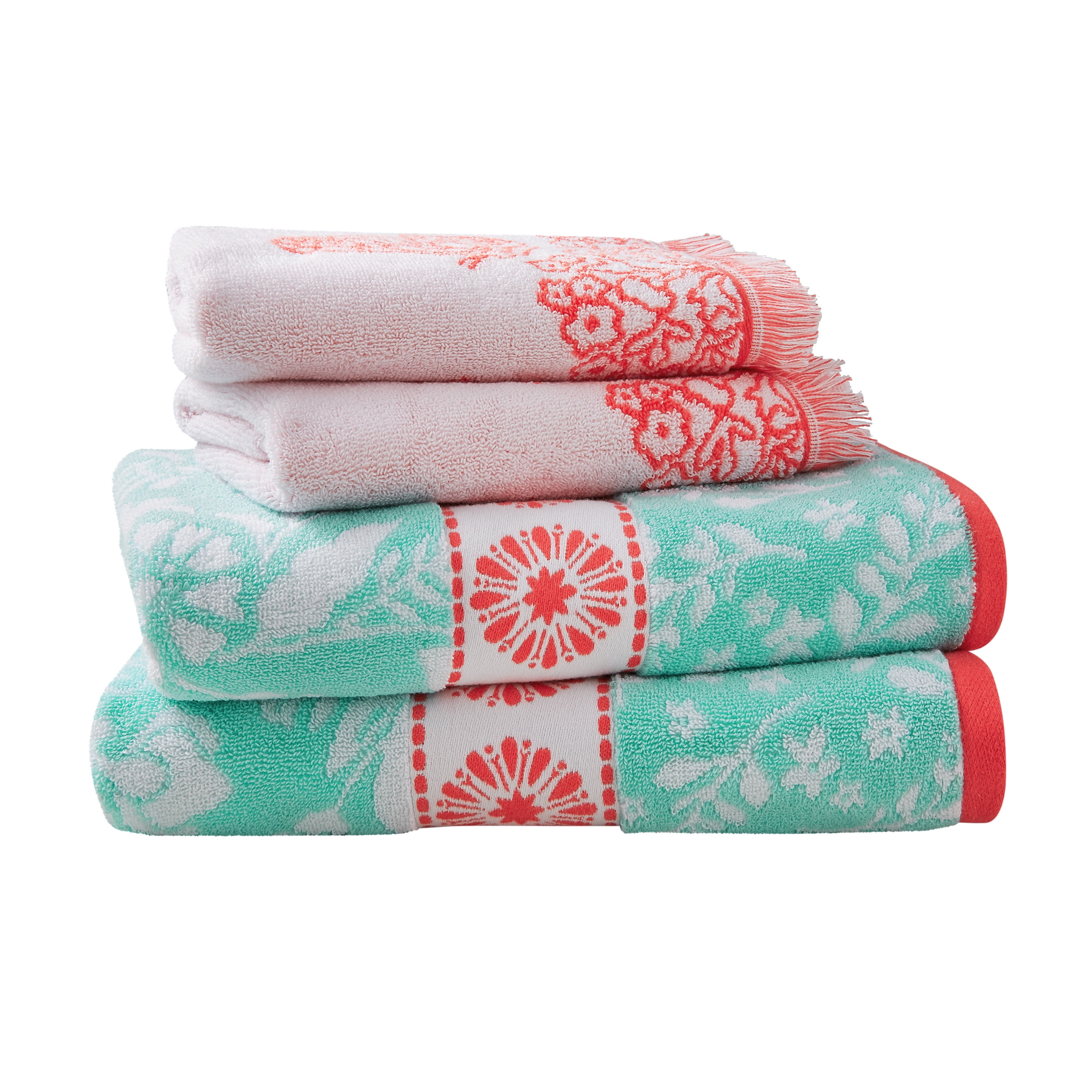 Super Mom Floral Towel