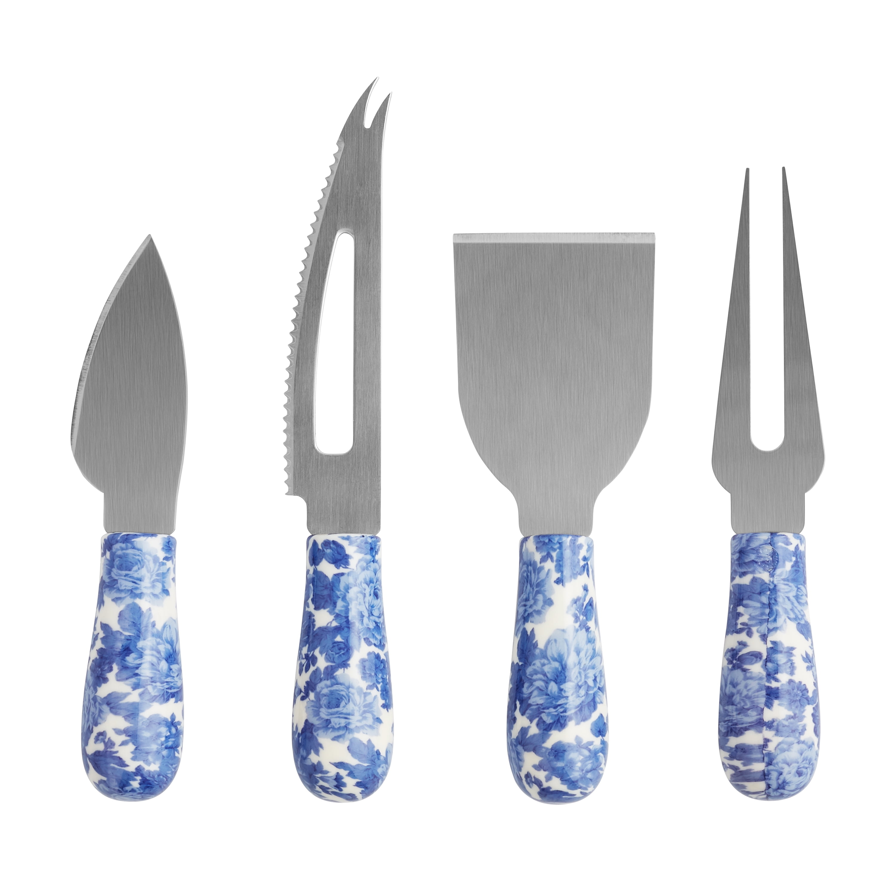 The Pioneer Woman 4-Piece Heritage Floral Cheese Knife Set - Walmart.com