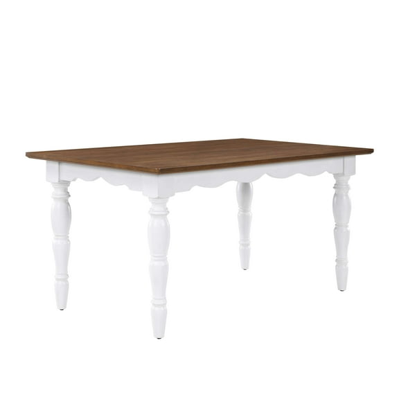 The Pioneer Woman 59.50" Traditional Dining Table, White