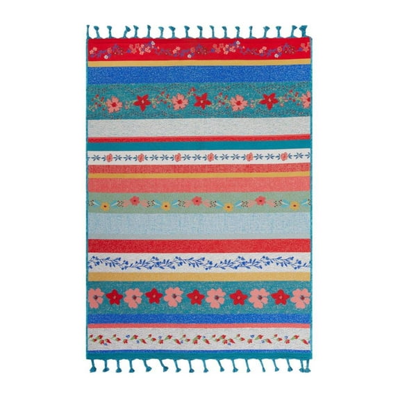 The Pioneer Woman 7'x10' Floral Dance Multi Color Outdoor Rug