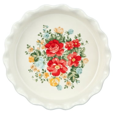 The Pioneer Woman 9-inch Stoneware Pie & Tart Pan