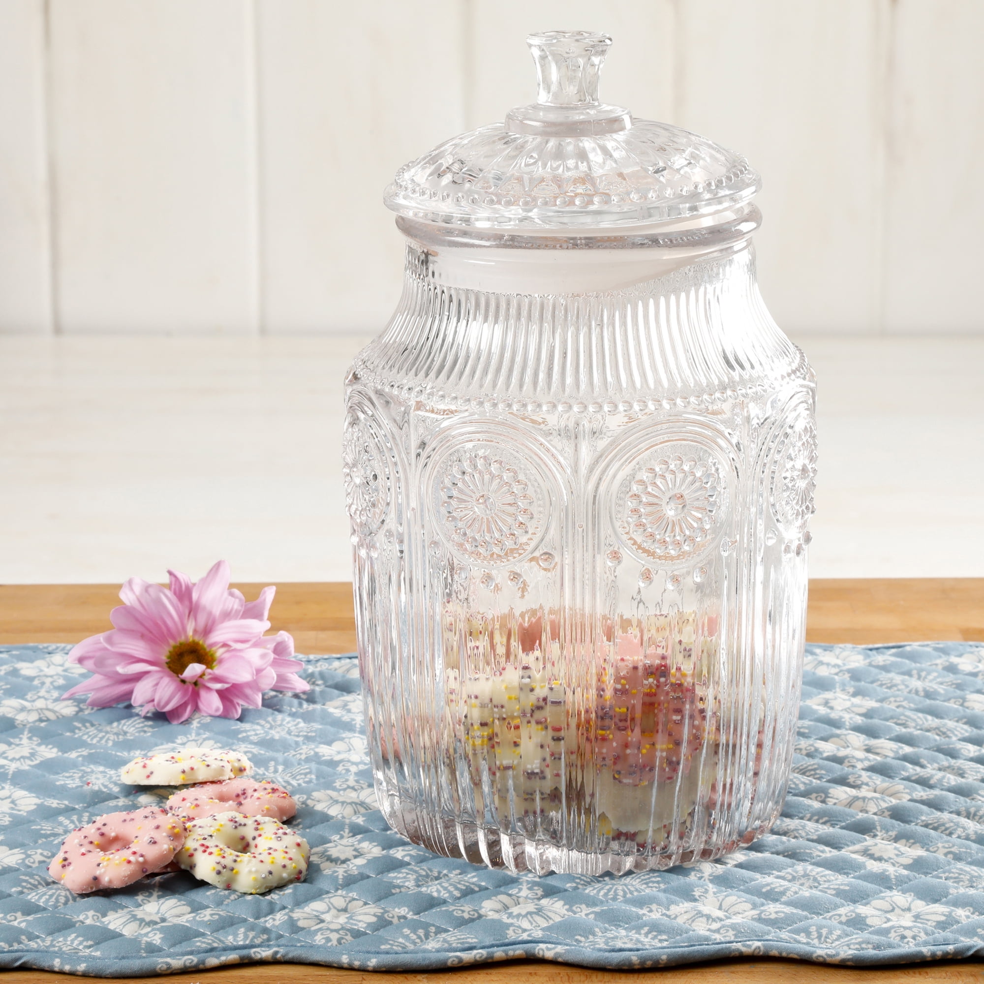 The Pioneer Woman Adeline Glass Canister, Clear