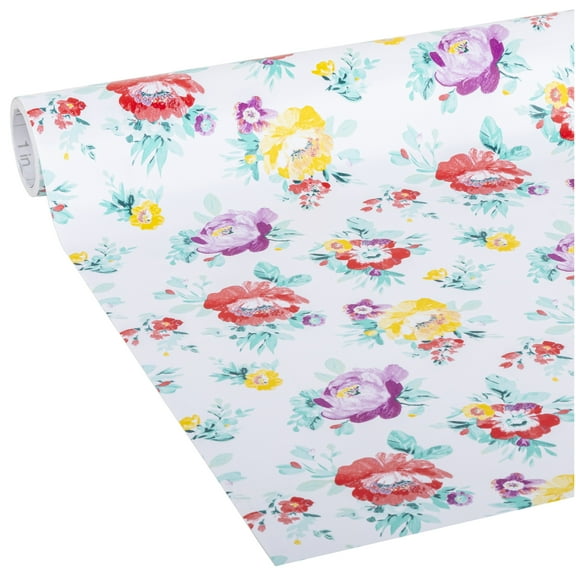 The Pioneer Woman Adhesive Laminate Liner 20 in. x 12 ft., Sweet Romance