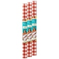 thumbnail image 1 of The Pioneer Woman Adhesive Laminate Shelf Liner, Red Gingham, 20 in. x 12 ft. Roll, 3 Count, 1 of 6
