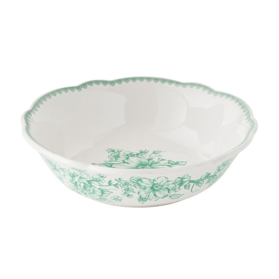 The Pioneer Woman Agatha Stoneware Cereal Bowl, Green