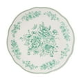 thumbnail image 1 of The Pioneer Woman Agatha Stoneware Dinner Plate, Green, 1 of 6