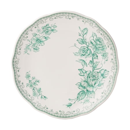 The Pioneer Woman Agatha Stoneware Salad Plate, Green