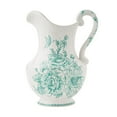 thumbnail image 1 of The Pioneer Woman Agatha Stoneware 2-Quart Pitcher, Green, 1 of 8