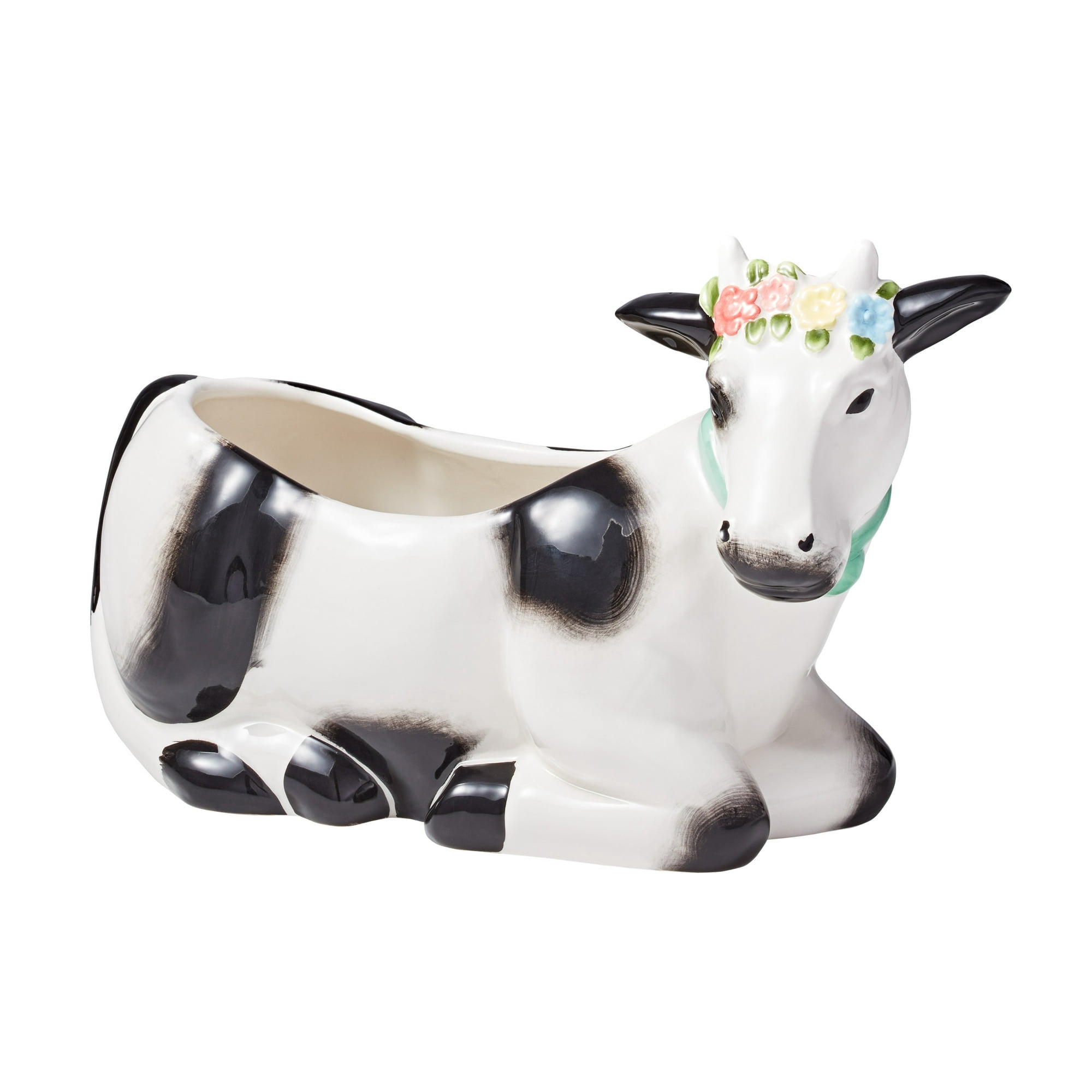 The Pioneer Woman Black and White Cow&nbsp;Ceramic