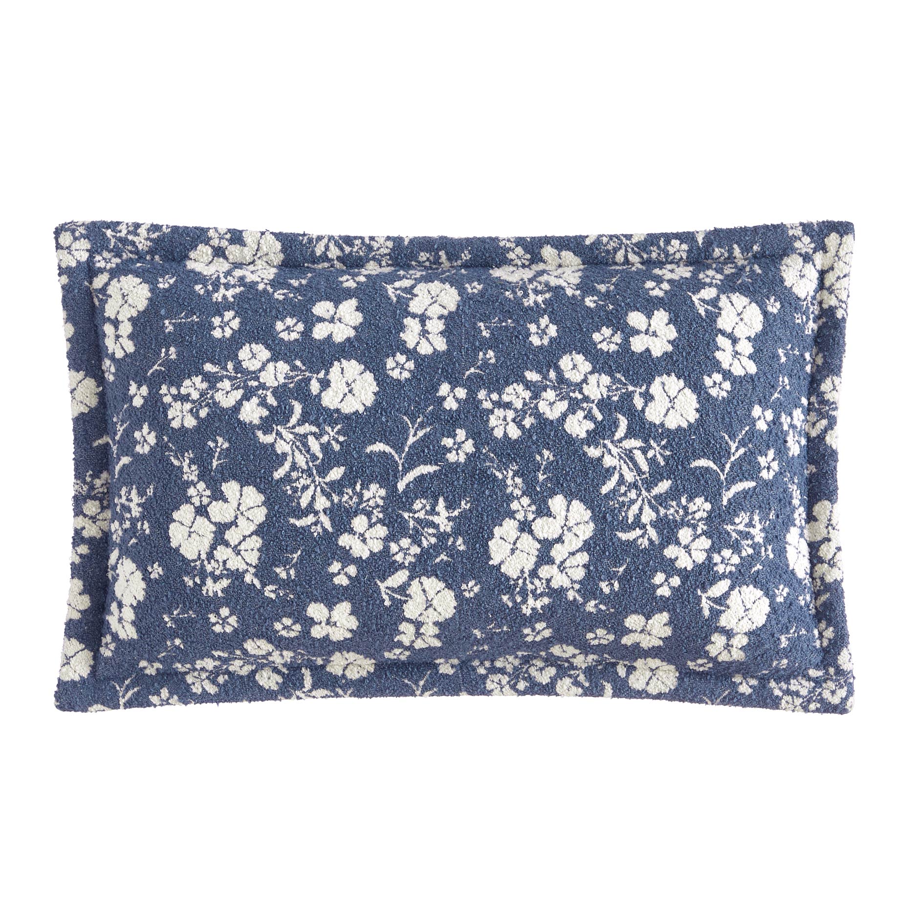 The Pioneer Woman Blue Daisy Boucle Lumbar Decorative Pillow: What to Know Before You Buy