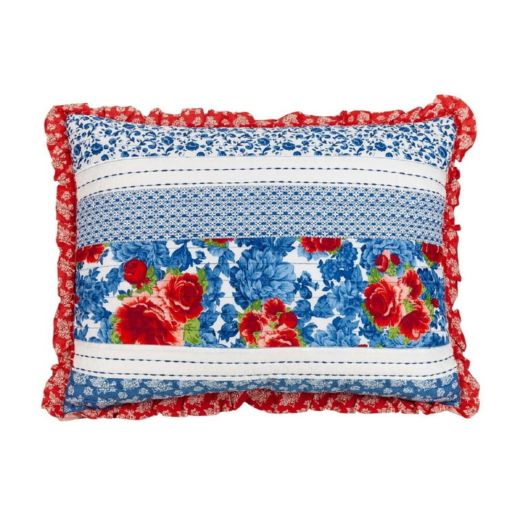 Pioneer woman rose garden pillow shams online