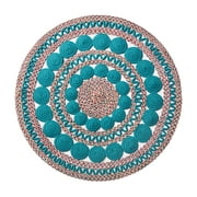 The Pioneer Woman Braided Floral Round Rug, 48"