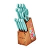 The Pioneer Woman Breezy Blossoms 11-Piece Stainless Steel Knife Block Set