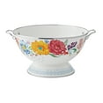 thumbnail image 1 of The Pioneer Woman Brilliant Blooms Enamel on Steel 5-Quart Colander, 1 of 7