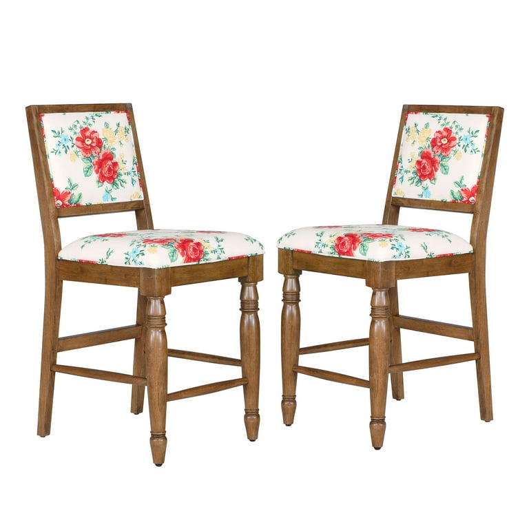 Floral counter height chairs 2025