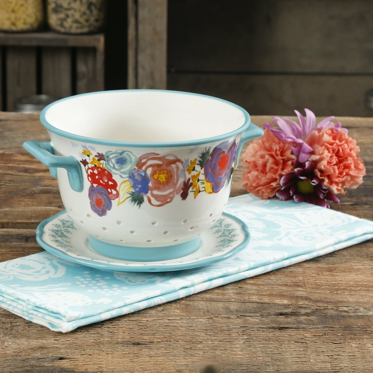 The Pioneer Woman Celia Strainer Fine Ceramic