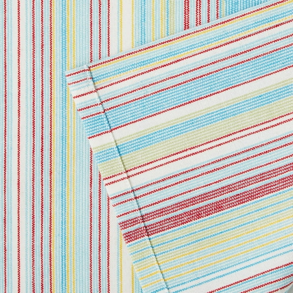 The Pioneer Woman Chunky Stripe Fabric Napkins, Multi-color, 20" x 20", Set of 4