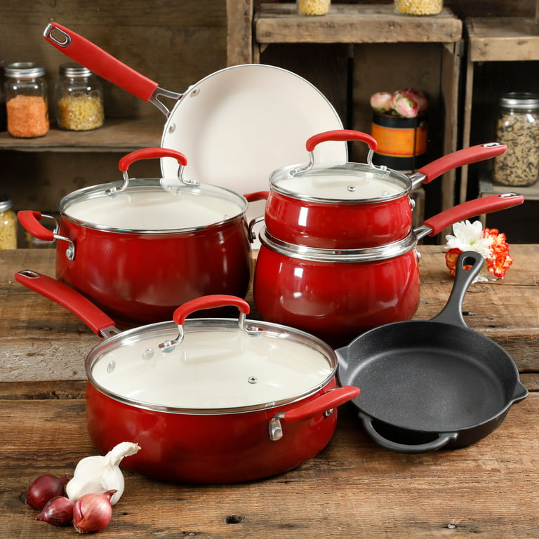 Pioneer Woman Vintage Speckle Nonstick (Walmart Exclusive) Cookware Review  - Consumer Reports