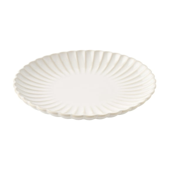 The Pioneer Woman Colette Stoneware Dinner Plate, Cream