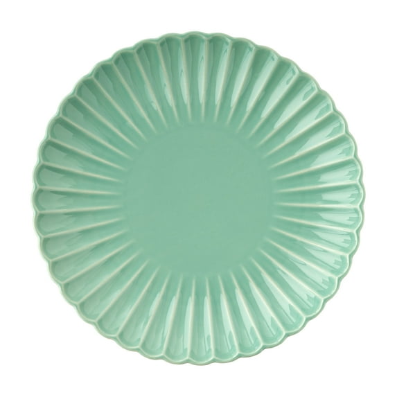 The Pioneer Woman Colette Stoneware Dinner Plate, Green