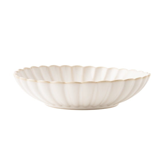 The Pioneer Woman Colette Stoneware Serving Bowl, 11 in, Cream
