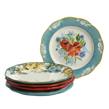 The Pioneer Woman Collected 6-Piece Salad Plate Set