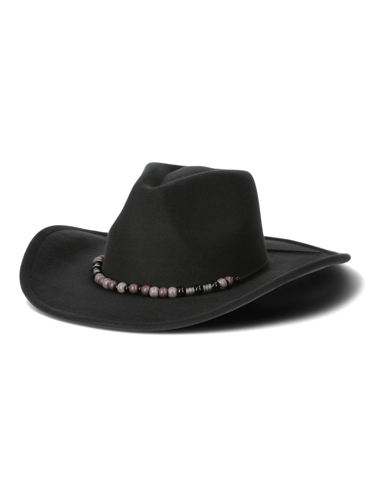 The Pioneer Woman Cowboy Hat - Beaded Band, Black