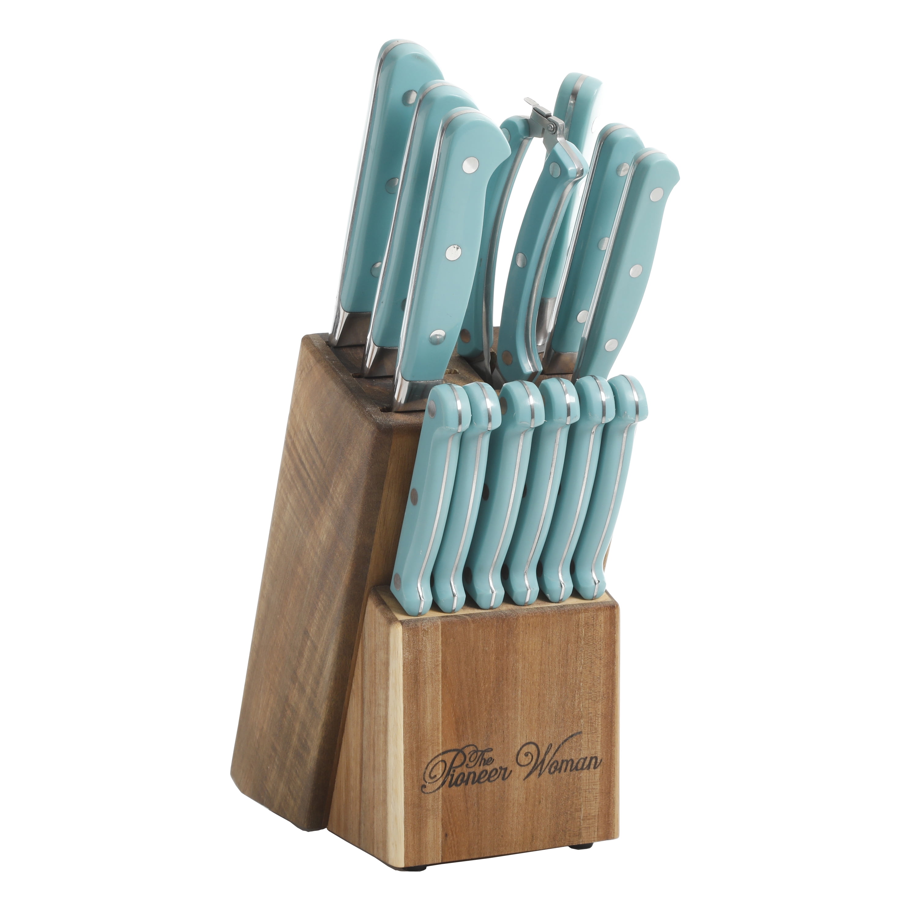 https://i5.walmartimages.com/seo/The-Pioneer-Woman-Cowboy-Rustic-14-Piece-Forged-Cutlery-Knife-Block-Set-Turquoise_0e4ecda5-0871-4bec-a75e-df1424a41514_1.11305341188428da0c5bcb24c5c0a466.jpeg