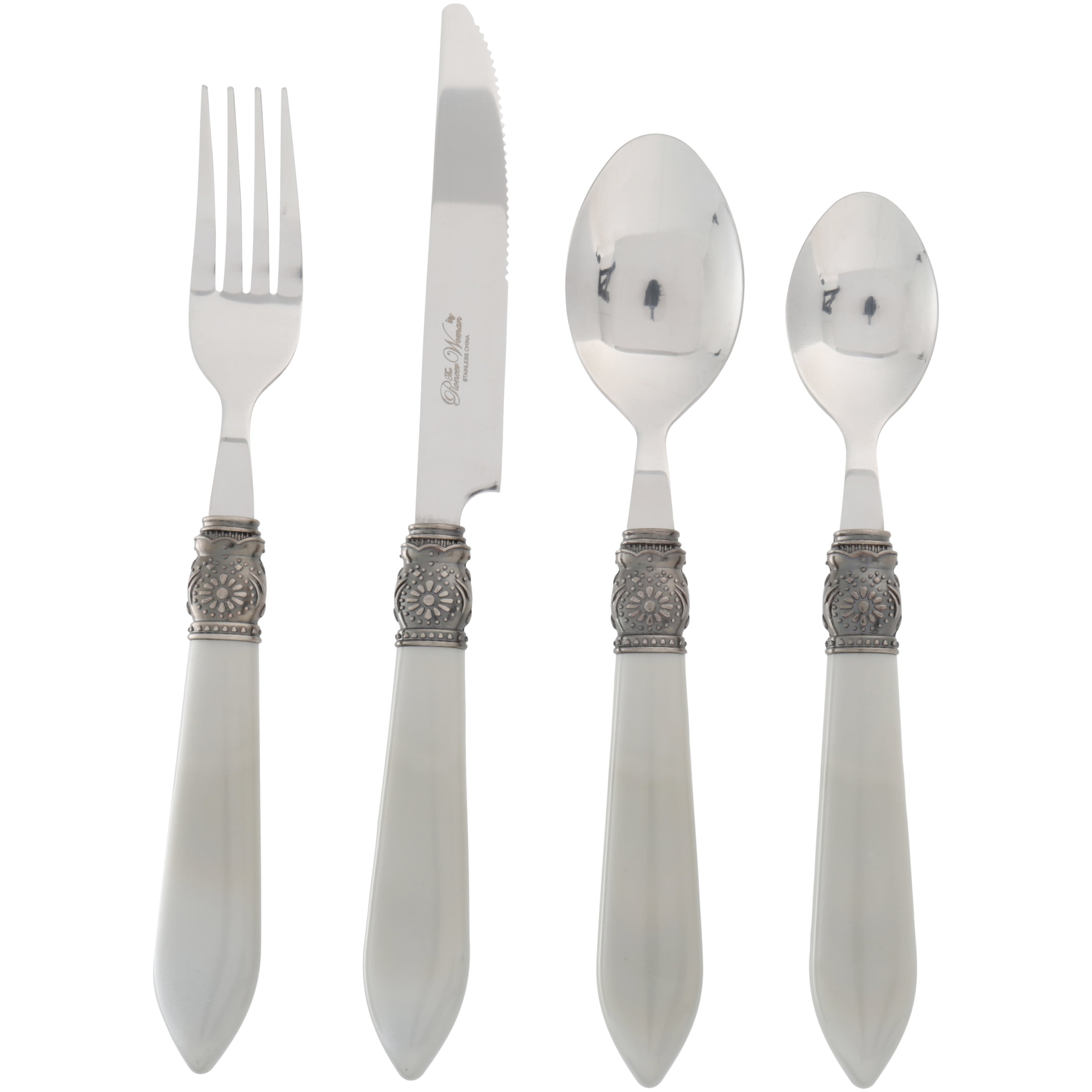 LOT 270 PIONEER WOMAN CUTLERY-OSTER CHROME