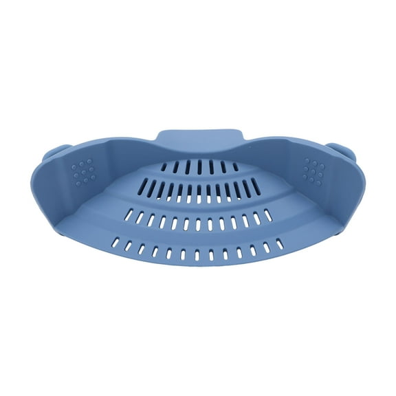 The Pioneer Woman Silicone Clip On Strainer, Blue