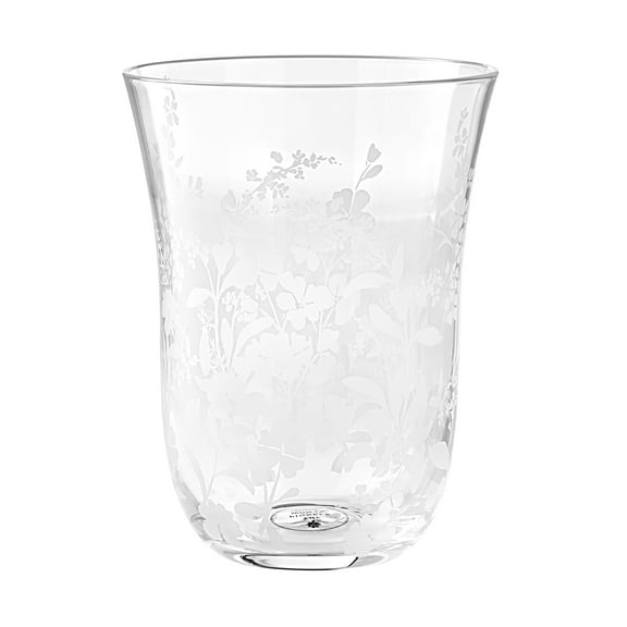 The Pioneer Woman Glass Daisy 18 Ounce Tumbler, Clear
