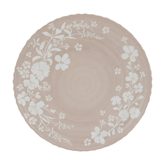 The Pioneer Woman Daisy Bamboo Melamine Dinner Plate, Beige