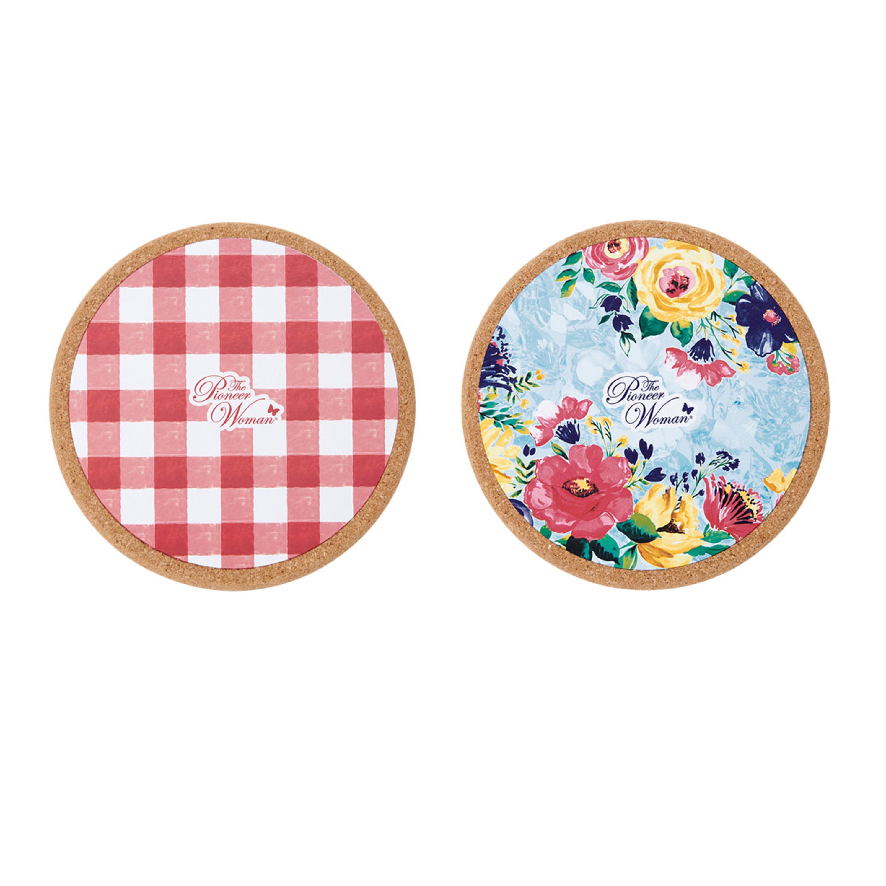 The Pioneer Woman Delaney 2Piece Cork Trivets Set