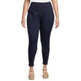 thumbnail image 1 of The Pioneer Woman Denim Pull On Stretch Jeggings, Women's, 1 of 5