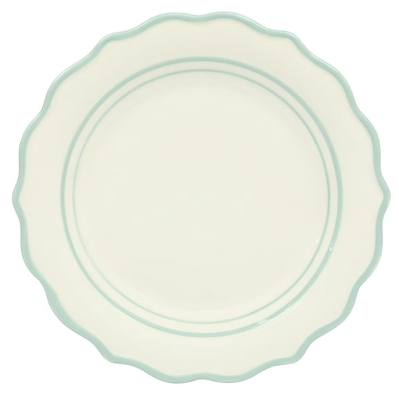 The Pioneer Woman Ainsley Ceramic Dinner Plate, Sage Blue
