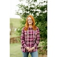 thumbnail image 1 of The Pioneer Woman Embroidered Flannel with Long Sleeves, 1 of 7