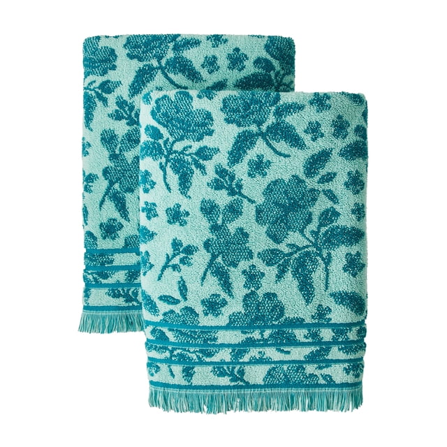 The Pioneer Woman Evie 2-Pack Cotton Bath Towel Set - Walmart.com