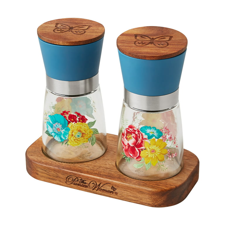 Colorful Fused Glass Salt & Pepper Shakers/kitchen Accessories
